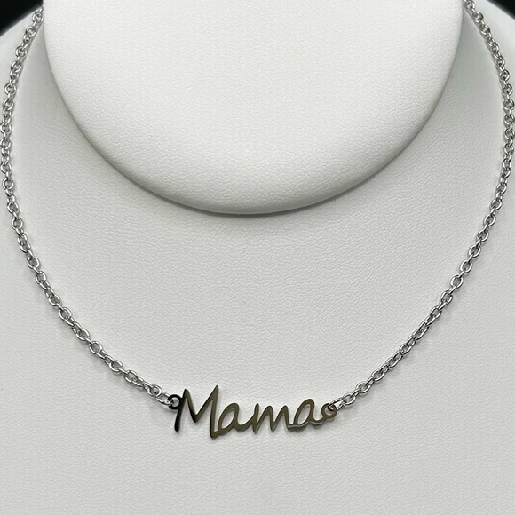 Silver Mama Necklace. New. - Picture 3 of 6